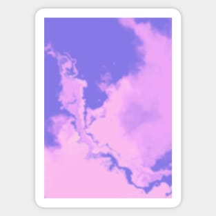 Clouds on Summer's Eve Sticker